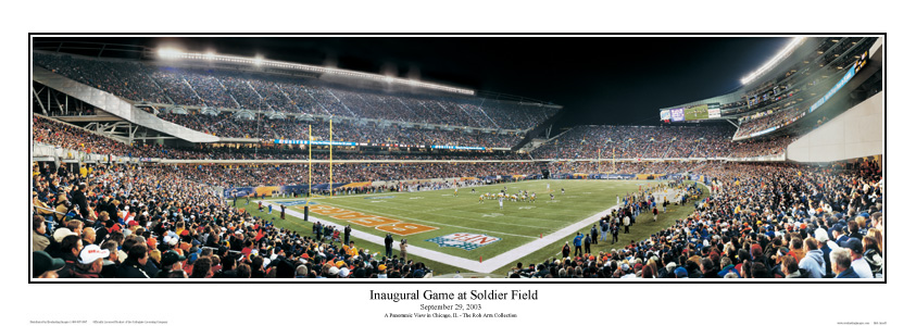 Inaugural Game at Soldier Field