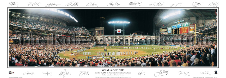 2005 World Series - Signatures
